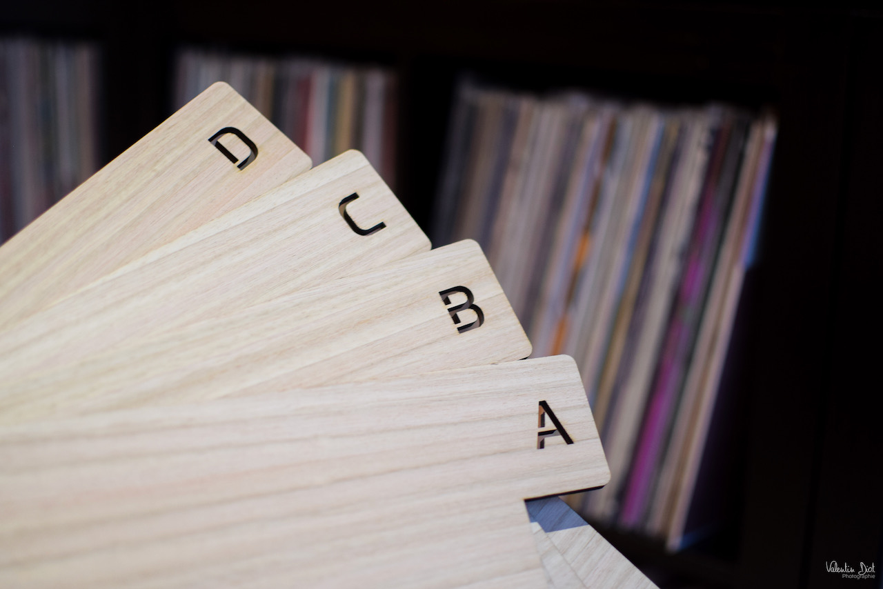 Lot de 6 intercalaires de A à Z pour disques vinyles - Cartes de classement  pour disques vinyles - Cartes de classement pour disques vinyles (CD  Transverse) : : Fournitures de bureau