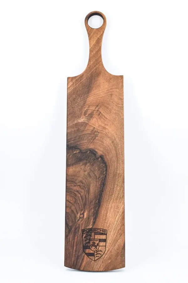 Planche de présentation artisanale en bois