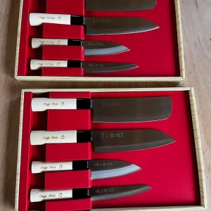Coffret de 4 Couteaux Japonais Personnalisables - SEKIRYU
