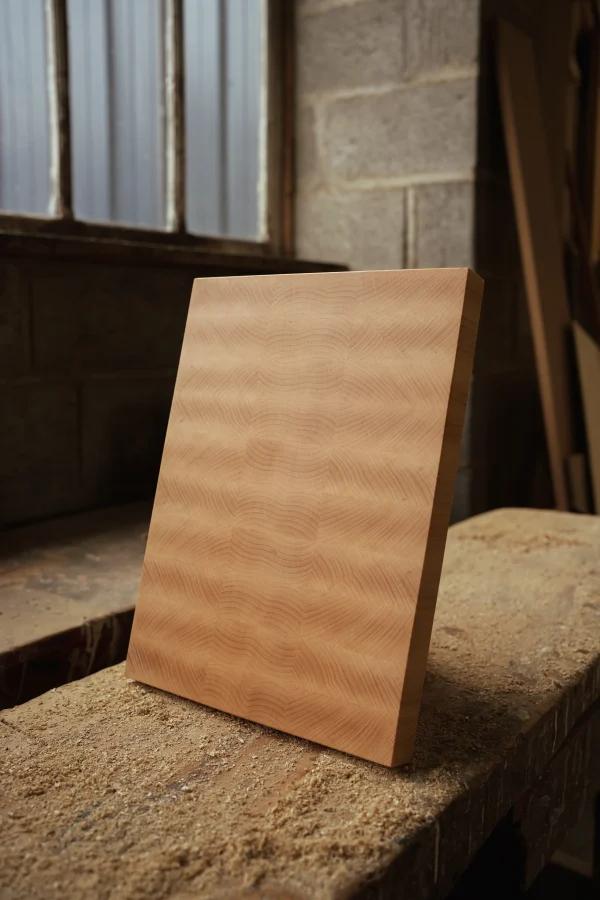 Billot artisanal - Planche en bois de bout