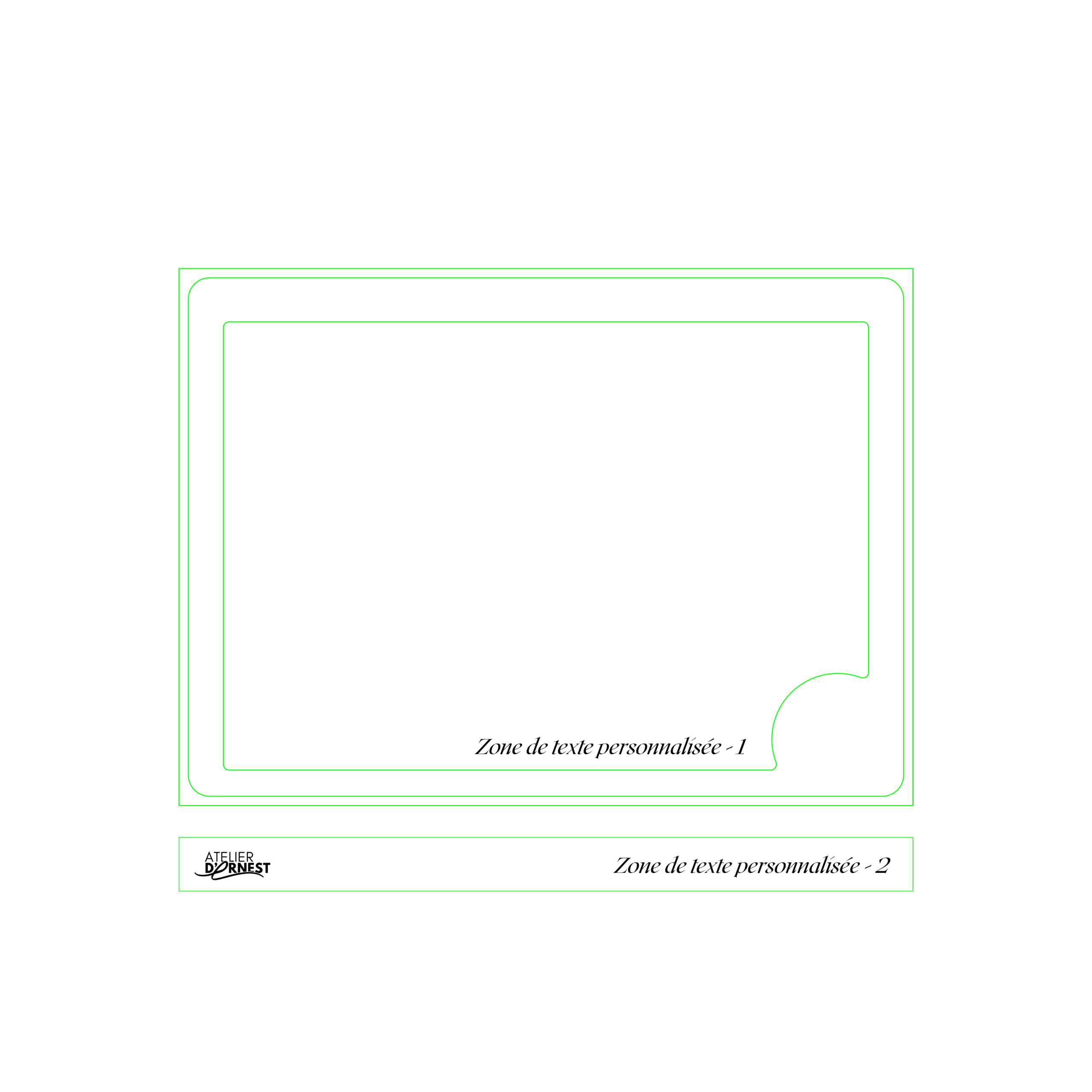 Grande planche à découper avec gorge – Image 3